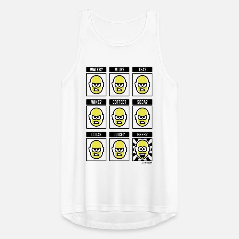 Nothing Beats A Beer! (Biertrinker Lustig POS 3C) Männer Tank Top atmungsaktiv