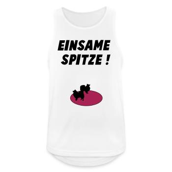 Lonely top - Men's Breathable Tank Top - white - Front - Nick (188cm)