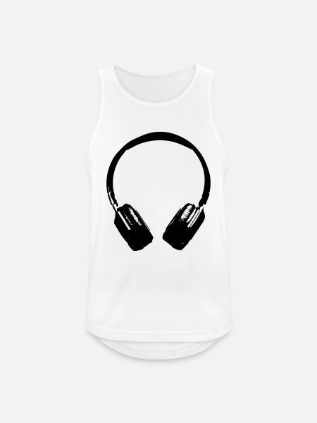 helmen - Männer Tank Top atmungsaktiv - Weiß