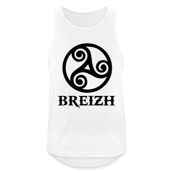 triskelion_breizh - Men's Breathable Tank Top - white - Front - Nick (188cm)