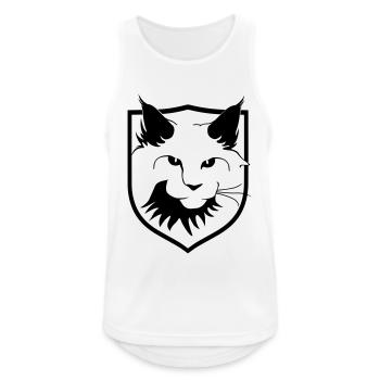 Maine Coon - Débardeur respirant Homme - blanc - Devant - Nick (188cm)