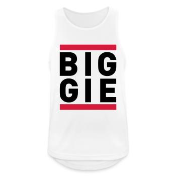 BIGGIE - Débardeur respirant Homme - blanc - Devant - Nick (188cm)