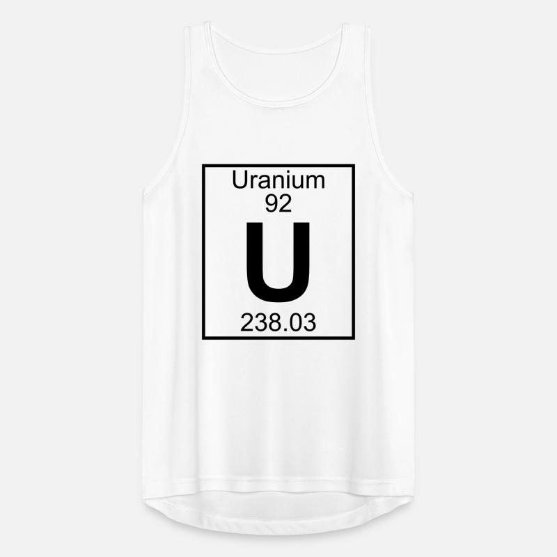 Uranium (U) (element 92) Men's Breathable Tank Top