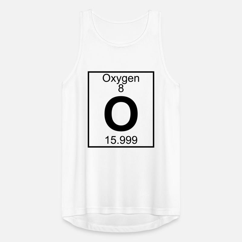 Oxygen (O) (element 8) Men's Breathable Tank Top