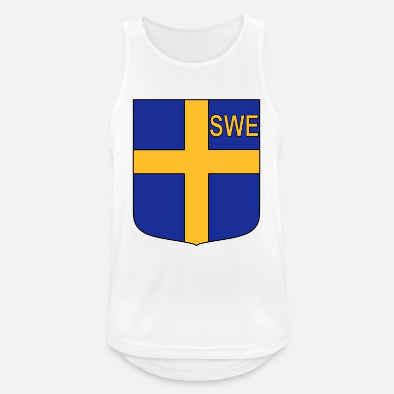 ENG-Schild - Männer Tank Top atmungsaktiv - Weiß