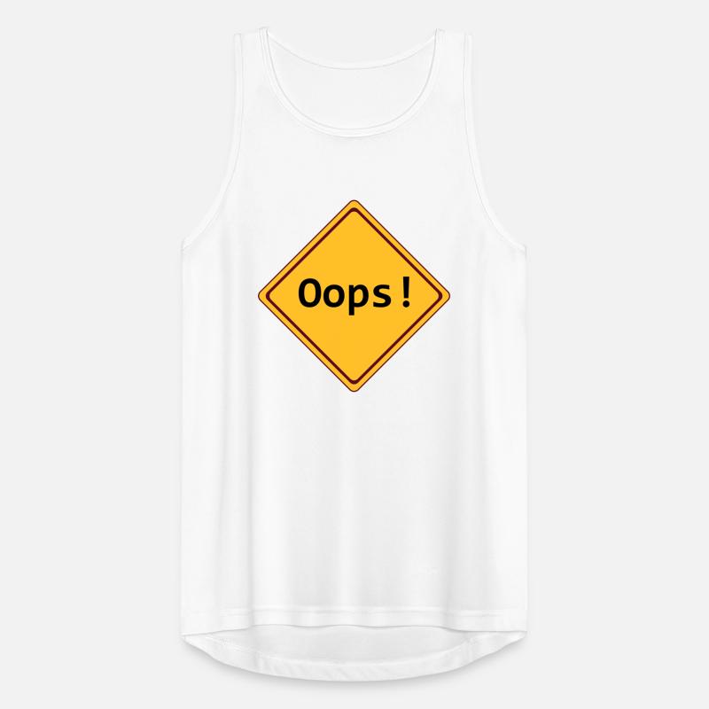error, oops!, anpassbar Männer Tank Top atmungsaktiv