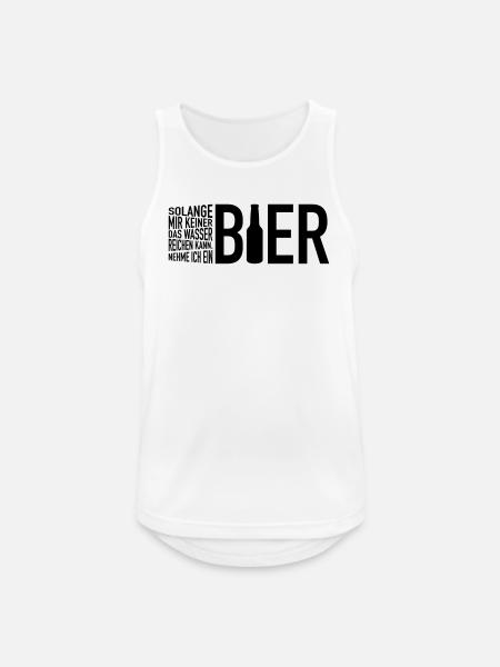 Wasser reichen. Bier - Männer Tank Top atmungsaktiv - 