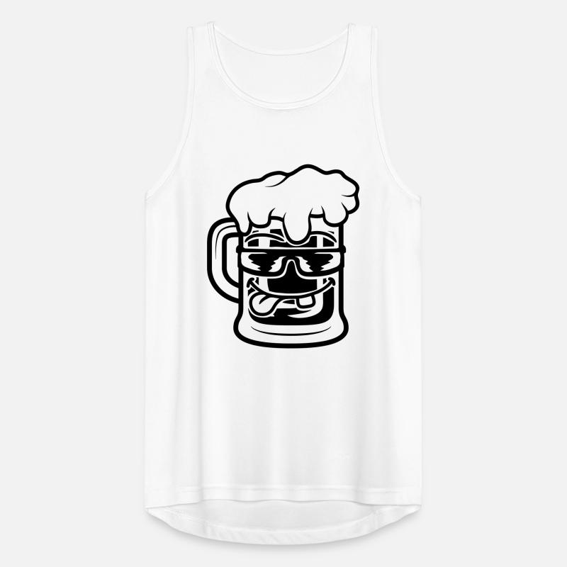 Mug de bière Cool Face Débardeur respirant Homme