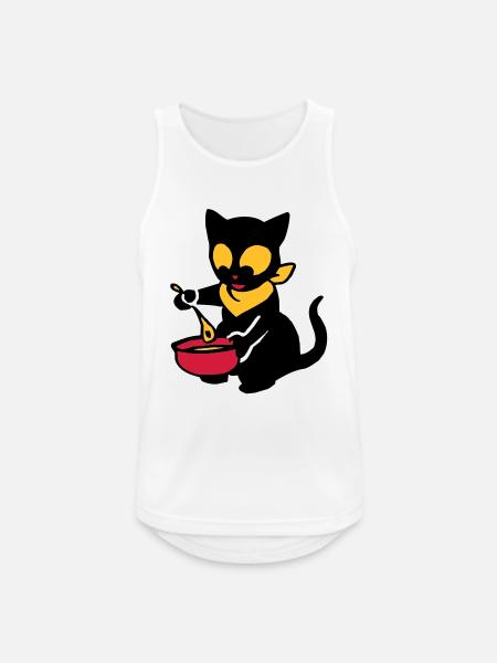 Georgie bowl - Men's Breathable Tank Top - white