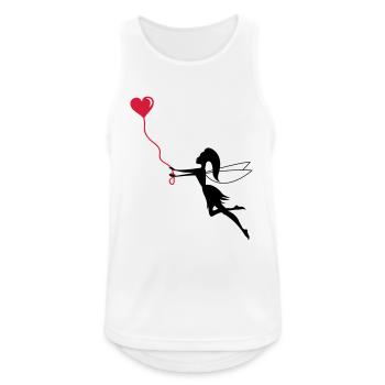 fee_in_love - Men's Breathable Tank Top - white - Front - Nick (188cm)
