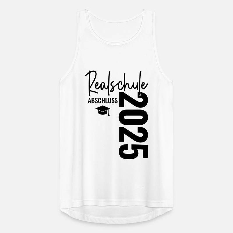 Abschluss 2025 Realschule Männer Tank Top atmungsaktiv