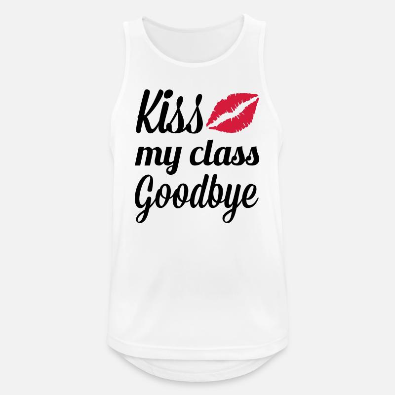 Class - Men's Breathable Tank Top - white