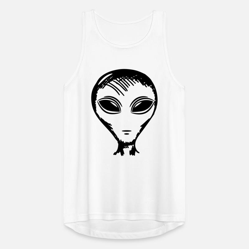 visage Alien Débardeur respirant Homme