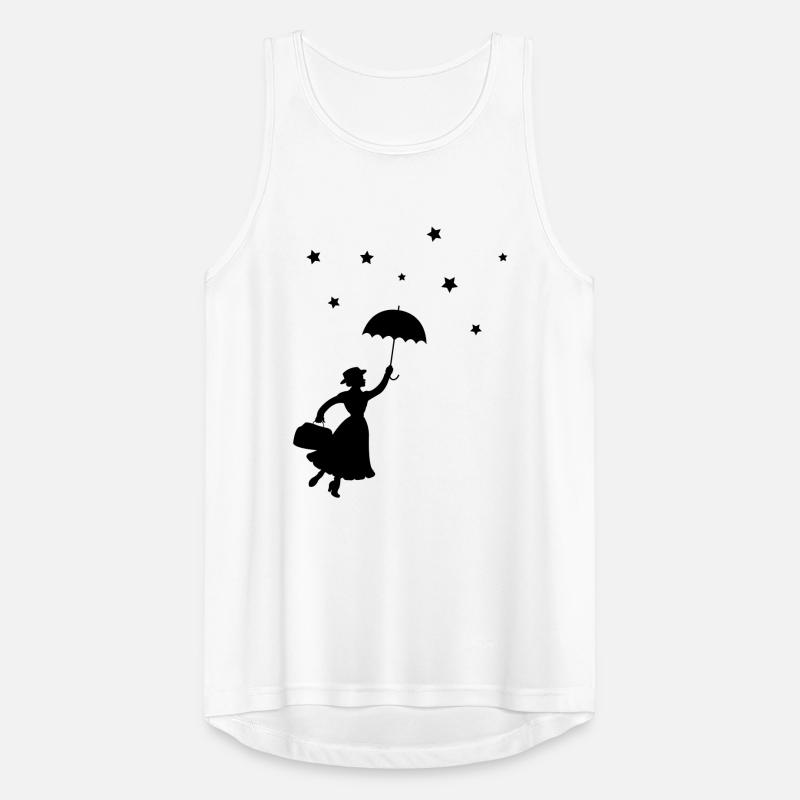 Frau Regenschirm Männer Tank Top atmungsaktiv