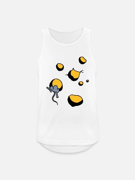 maus - Men's Breathable Tank Top - white