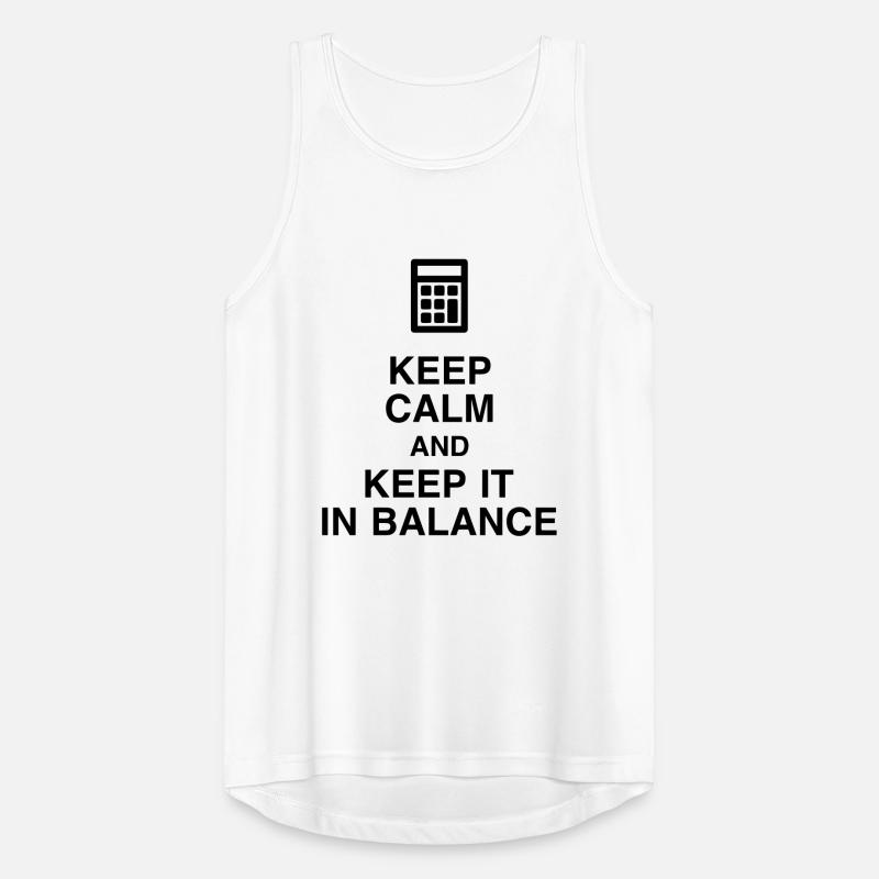 comptable / comptabilité / compter / chiffre Débardeur respirant Homme