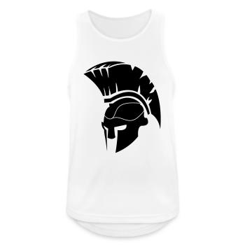 spartan - Débardeur respirant Homme - blanc - Devant - Nick (188cm)