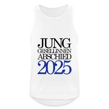 Bachelorette Party 2025 Bachelorette Party - Men's Breathable Tank Top - white - Front - Nick (188cm)
