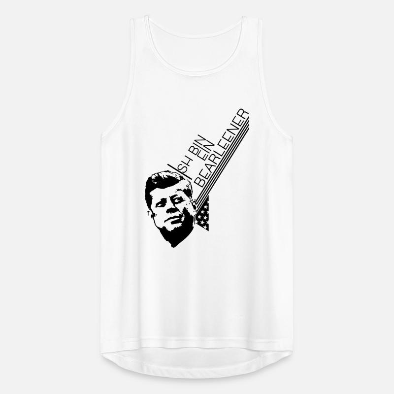 Ich bin ein BERLINER! JFK Männer Tank Top atmungsaktiv
