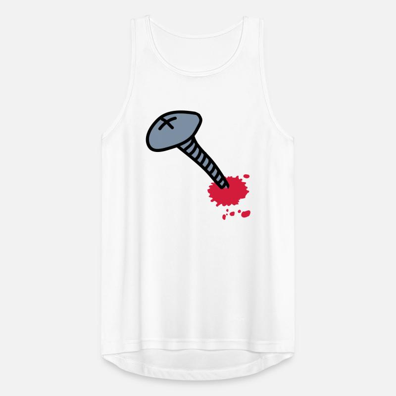 wunde_3c Männer Tank Top atmungsaktiv