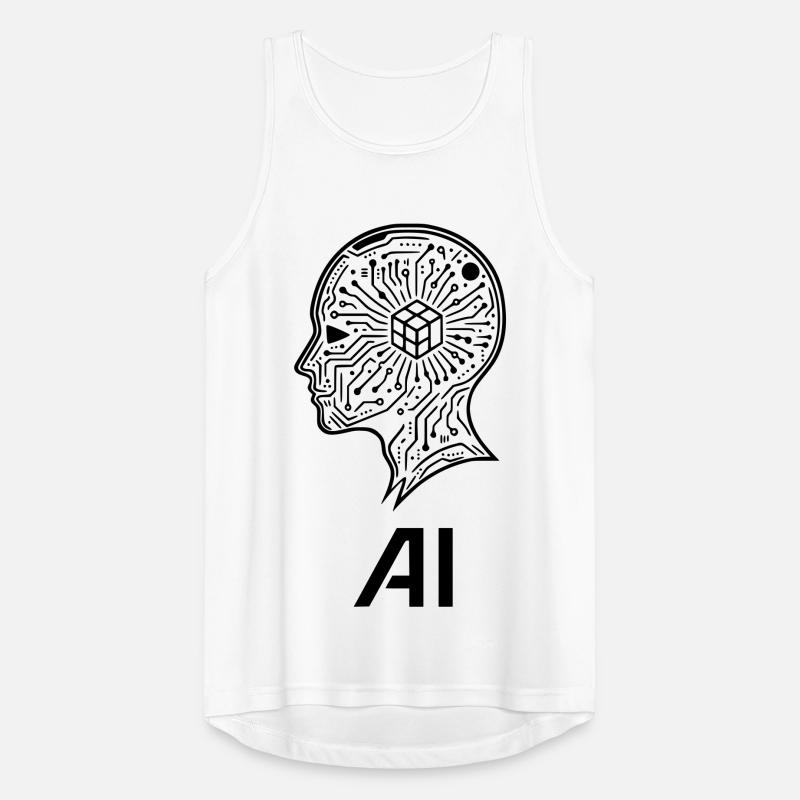 artificial intelligence Men's Breathable Tank Top