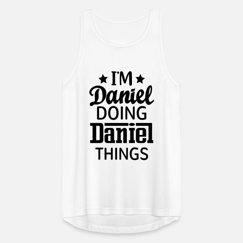 I'm Daniel doing daniel things Name Fun Geschenk Männer Tank Top atmungsaktiv