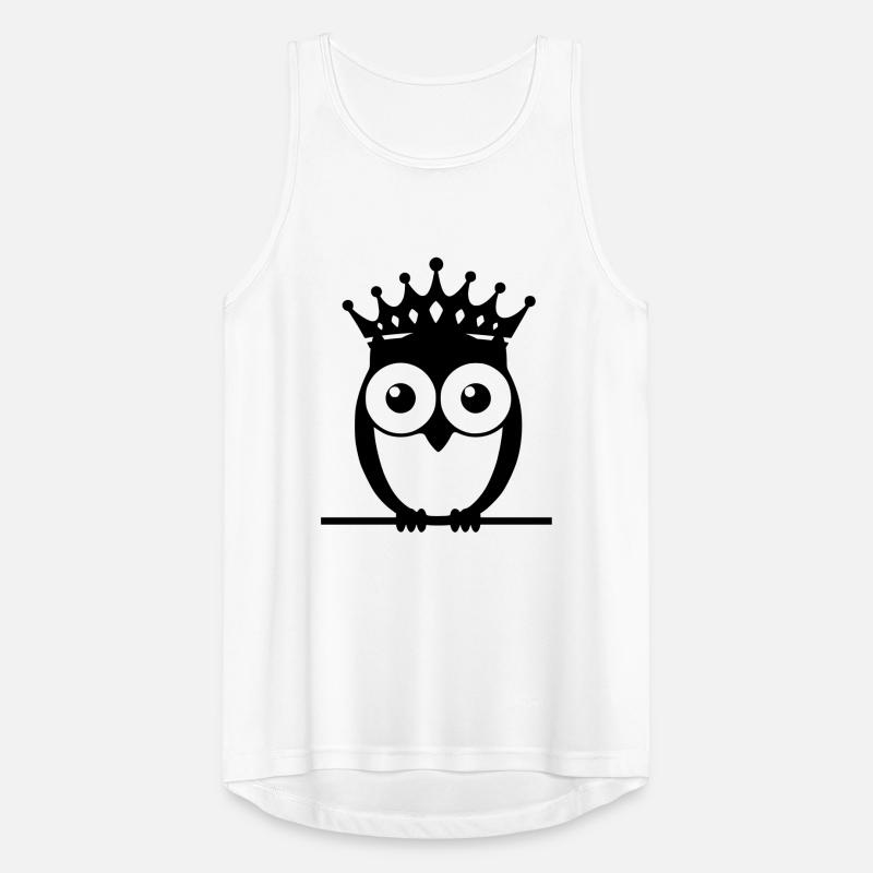 Eule Männer Tank Top atmungsaktiv