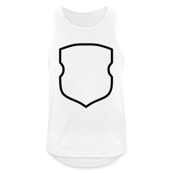 Coat of arms - Men's Breathable Tank Top - white - Front - Nick (188cm)