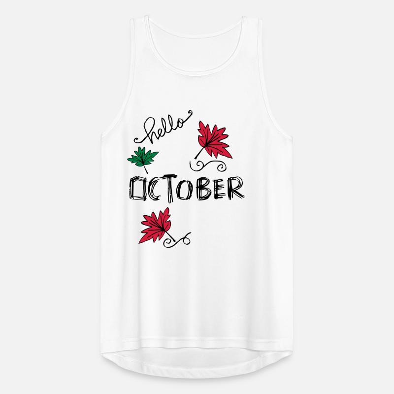 October Autumn Men's Breathable Tank Top