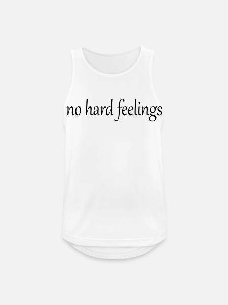 no hard feelings - Men's Breathable Tank Top - white