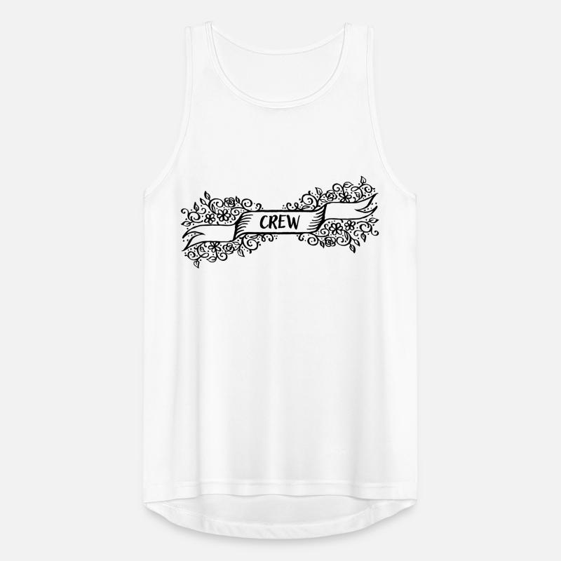 Crew Rahmen Muster Geschenkidee Männer Tank Top atmungsaktiv