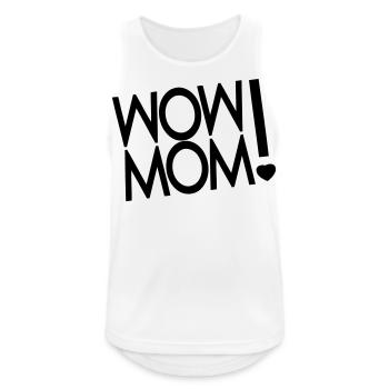 Mother - Men's Breathable Tank Top - white - Front - Nick (188cm)