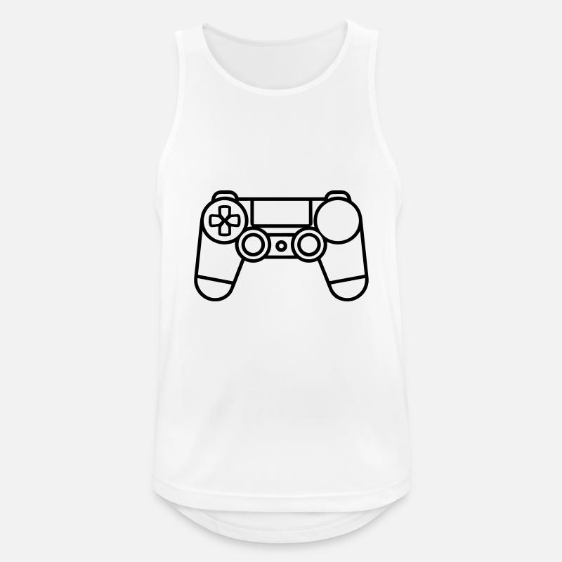 Video game controller - Men's Breathable Tank Top - white