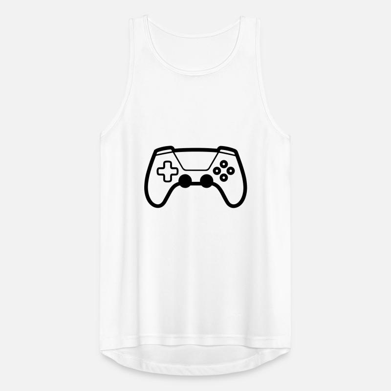Video game controller Men's Breathable Tank Top