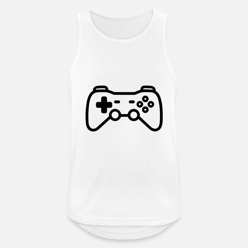 Video game controller - Men's Breathable Tank Top - white