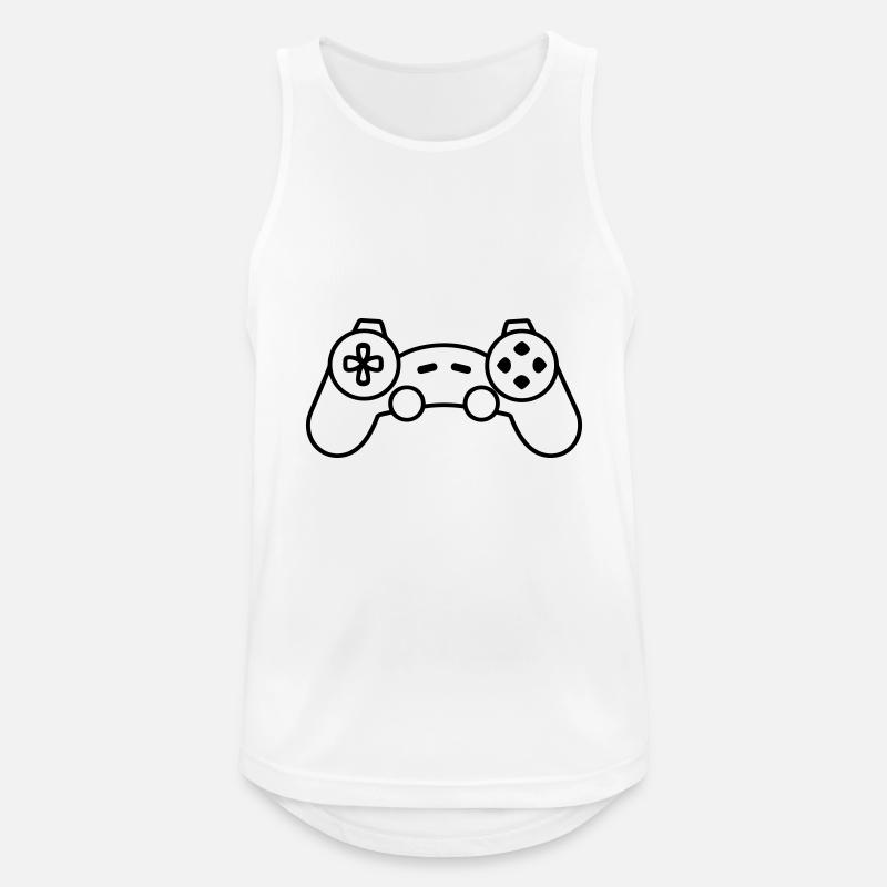 Video game controller - Men's Breathable Tank Top - white