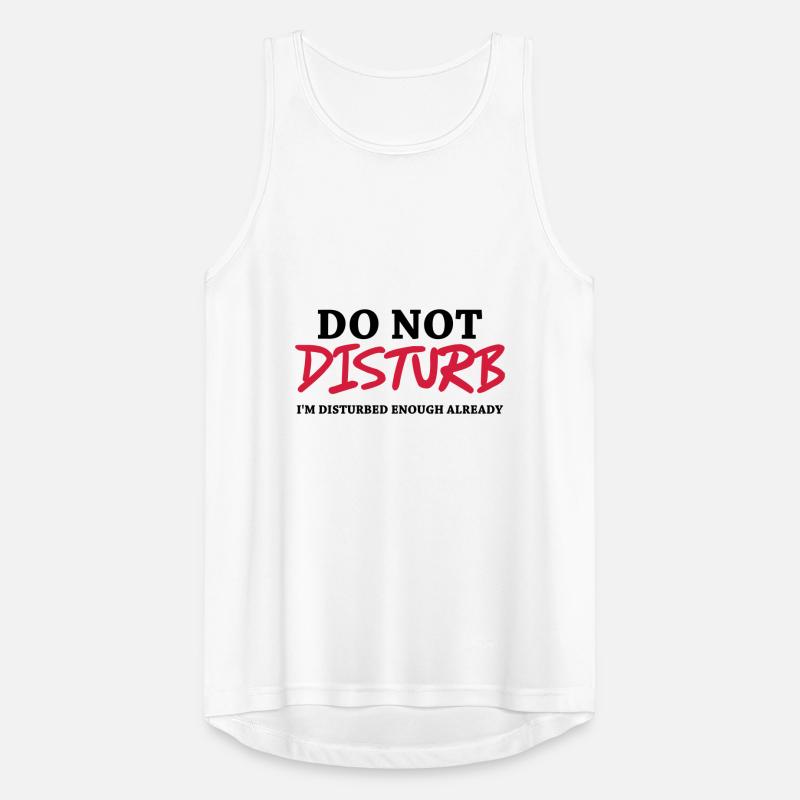 Do not disturb Men's Breathable Tank Top