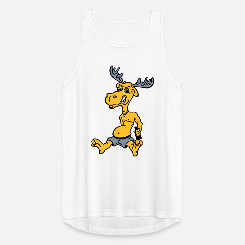 Elch Männer Tank Top atmungsaktiv