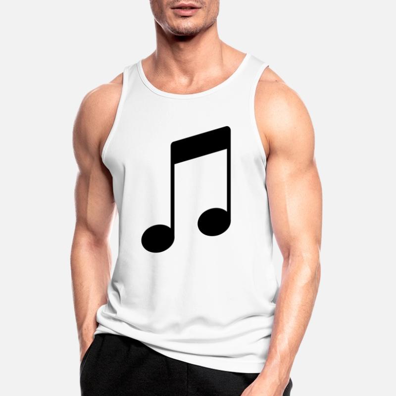 note_icon Männer Tank Top atmungsaktiv