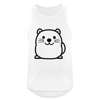 Marmot - Men's Breathable Tank Top - white - Front - Nick (188cm)