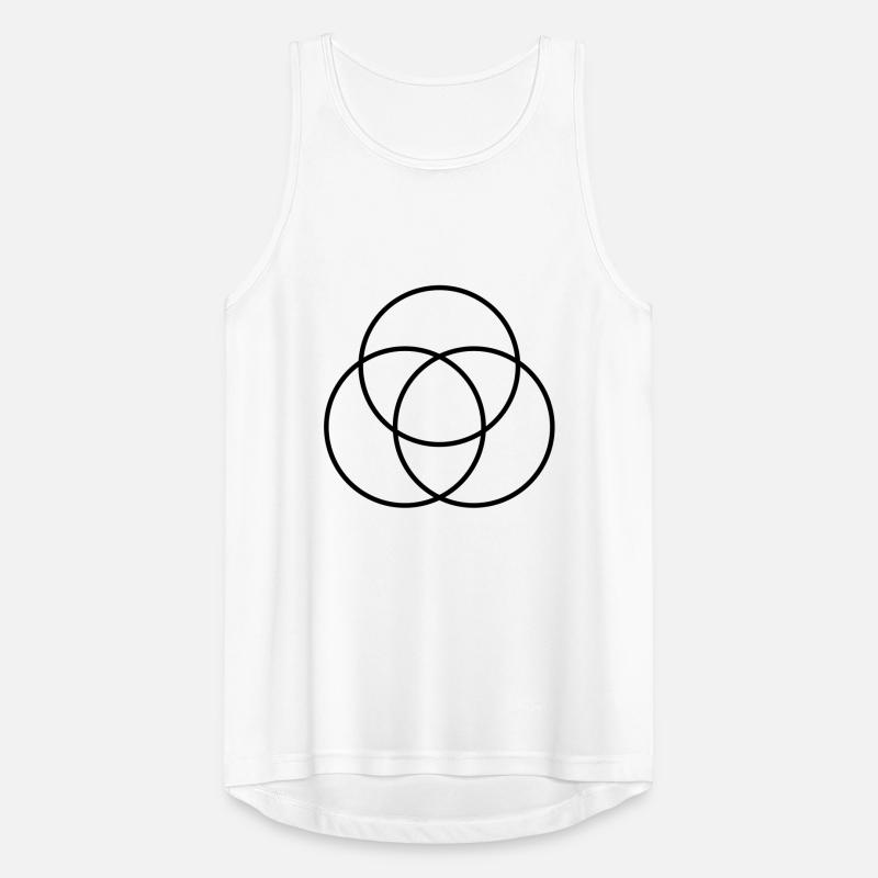 Three circles graphic DICK Men's Breathable Tank Top