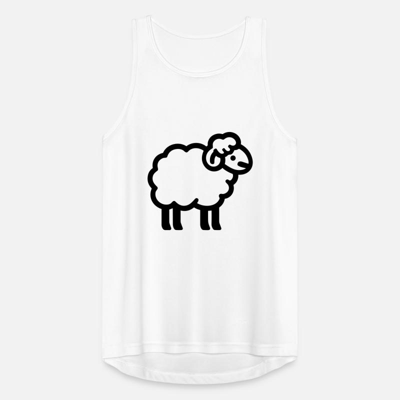 sheep Men's Breathable Tank Top