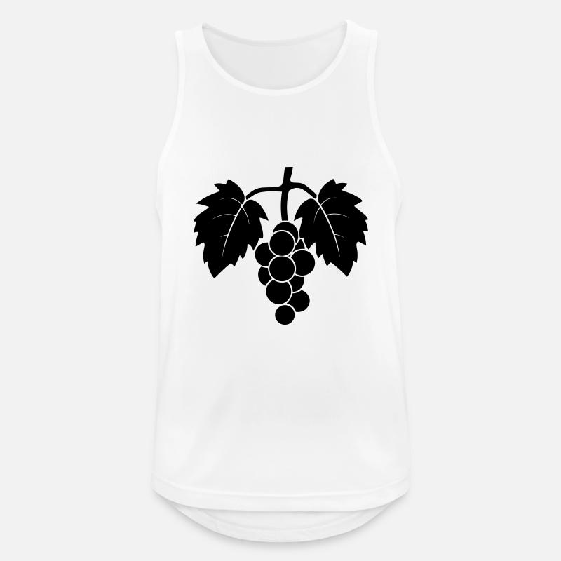 Grape - Men's Breathable Tank Top - white