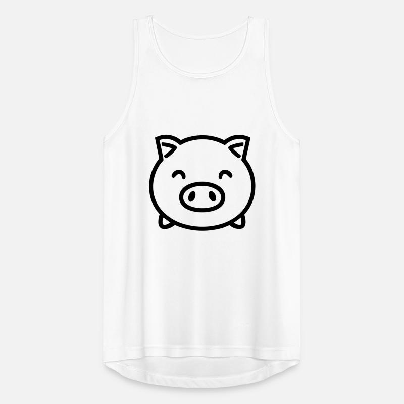 cochon Débardeur respirant Homme