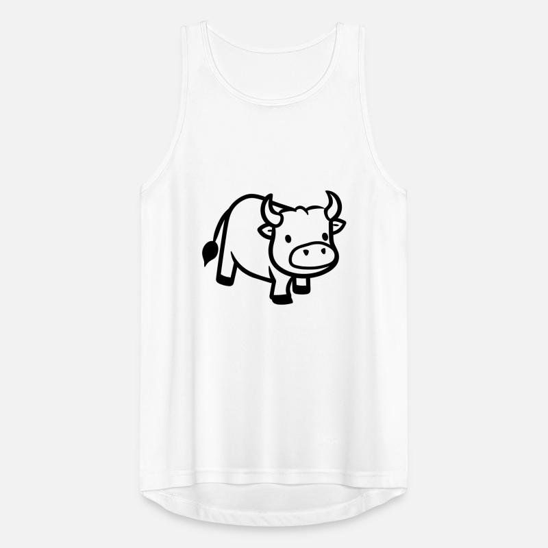 Stier Männer Tank Top atmungsaktiv