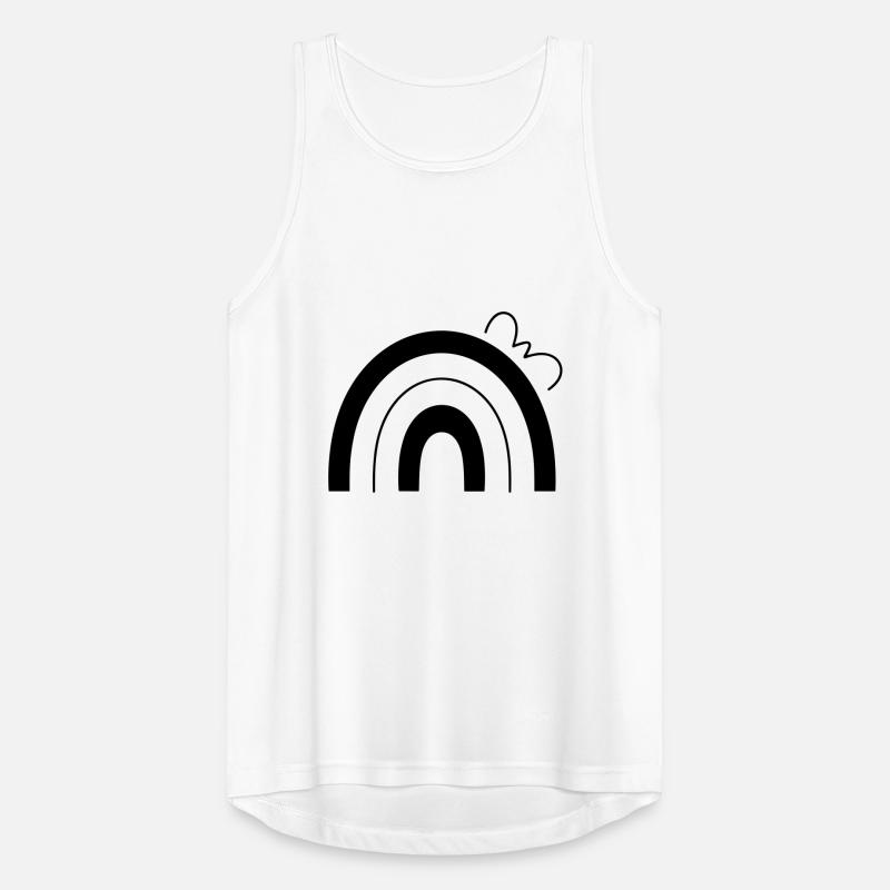 Rainbow Men's Breathable Tank Top