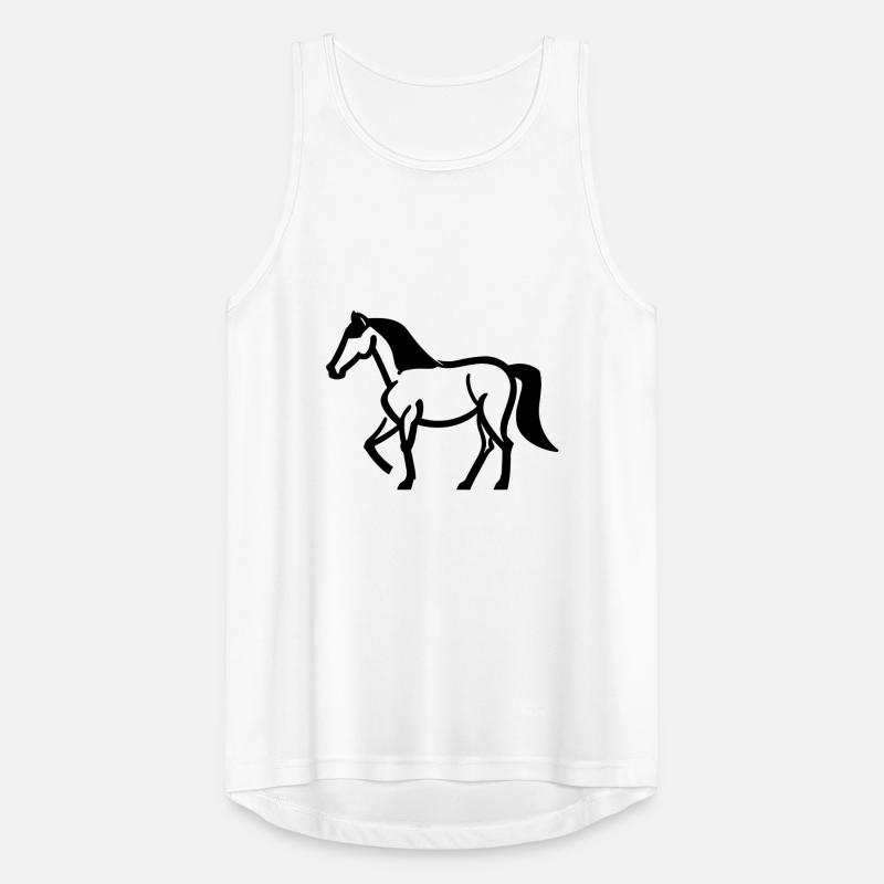 Cheval Débardeur respirant Homme