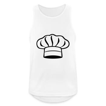 Chef de cuisine - Men's Breathable Tank Top - white - Front - Nick (188cm)