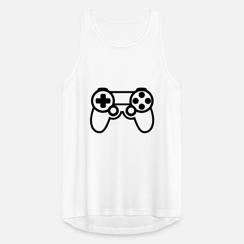 Videospiel-Controller Männer Tank Top atmungsaktiv