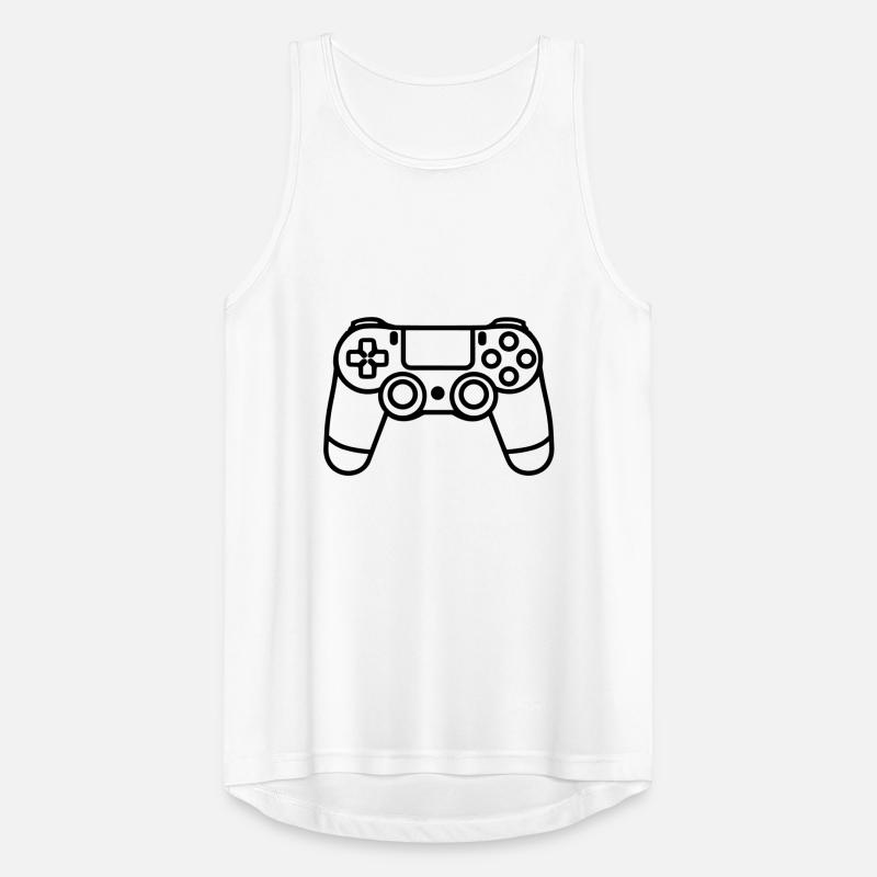 Video game controller Men's Breathable Tank Top